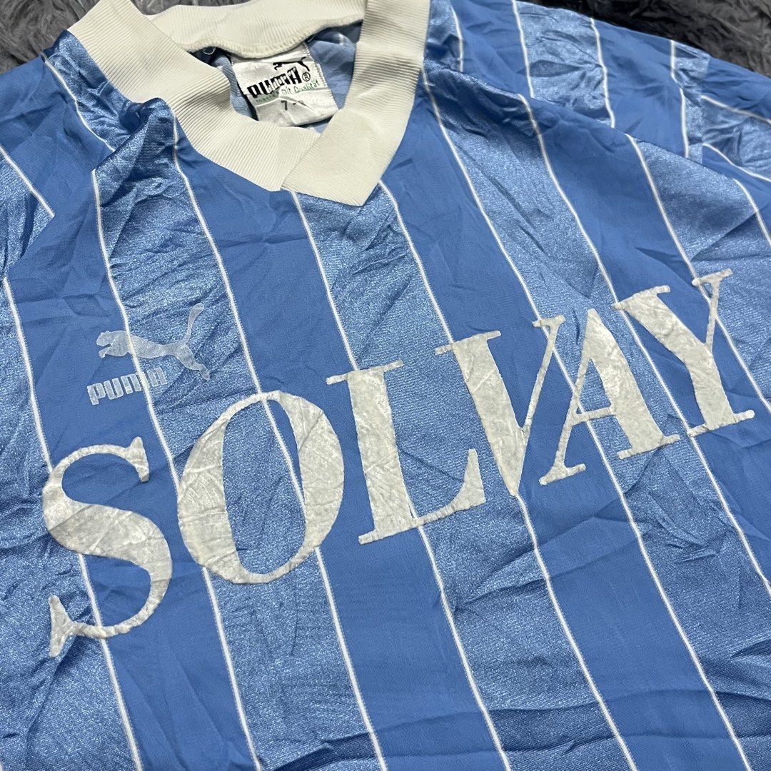 PUMA SOLVAY (Category: Tshirts & Polo Shirts ) located in Cagayan de Oro. Submitted by vyncntvault_co2 (Listing ID 1463282577, Image 2). Description: DETAILS - WIDTH: 20 LENGTH: 29 CONDITION: AS NEW COLOR RATE: 10/10 COLOR: SKY BLUE FLAWS: NONE.