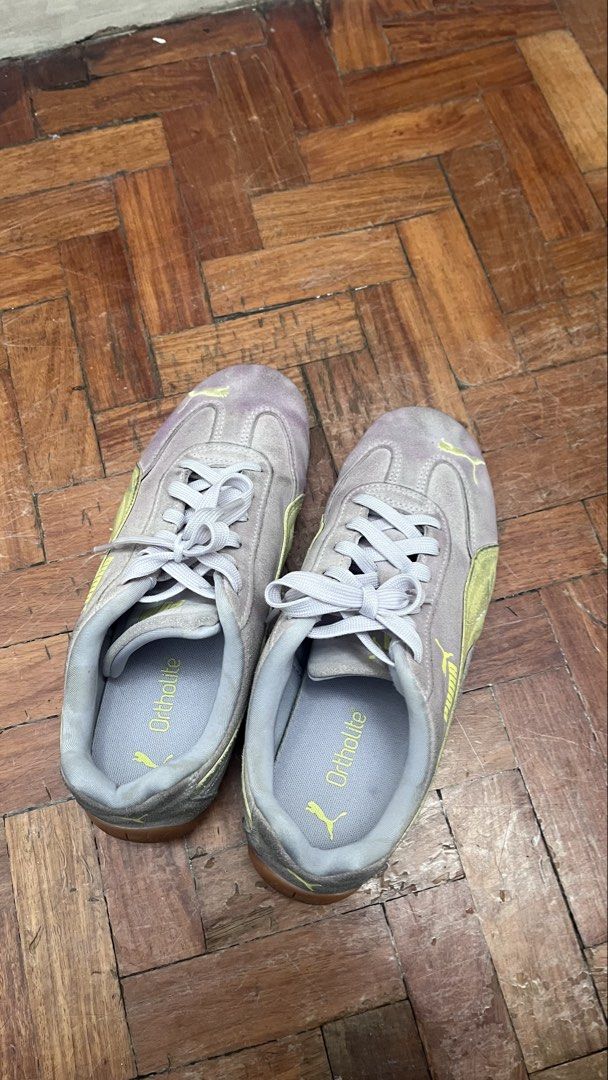 Puma speedcat 24.5cm (Category: Sneakers) located in Caloocan City. Submitted by julianamil71490 (Listing ID 1463324841, Image 2). Description: Just needs cleaning, barely used but it js got dirty.