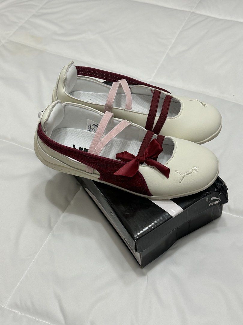 PUMA SPEEDCAT BALLET (Category: Sneakers) located in Manila. Submitted by racksbylily (Listing ID 1463263689, Image 1). Description: ⋆ good for personal use & gift ⋆ size 6.5 ⋆ for other design open for pre-order ━━━━━━━━━━━━━━━ ▸ do lower your expectations ▸ slight imperfections may be present ▸ colors may slightly vary due to lighting/screens ▸ item will be checked before shipping ▸ no cancellation/refund once mine is confirmed ▸ buyer is respo
