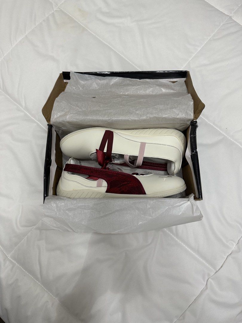 PUMA SPEEDCAT BALLET (Category: Sneakers) located in Manila. Submitted by racksbylily (Listing ID 1463263689, Image 3). Description: ⋆ good for personal use & gift ⋆ size 6.5 ⋆ for other design open for pre-order ━━━━━━━━━━━━━━━ ▸ do lower your expectations ▸ slight imperfections may be present ▸ colors may slightly vary due to lighting/screens ▸ item will be checked before shipping ▸ no cancellation/refund once mine is confirmed ▸ buyer is respo