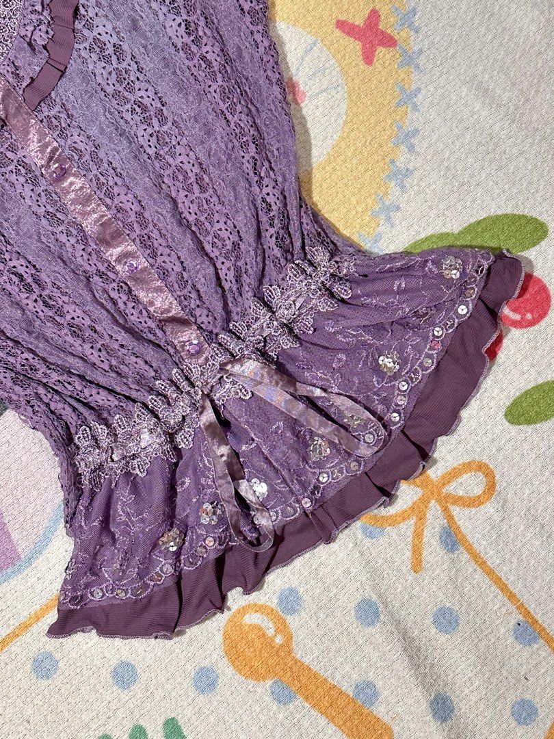 Purple Lace Top with Ribbon (S) (Category: Blouses) located in Manila. Submitted by vintage_revo.ph (Listing ID 1463282123, Image 3). Description: For orders just hit me up here or in my Facebook or Instagram Page Socmeds: IG: vintage_revo.ph FB: Vintage revolution.ph.