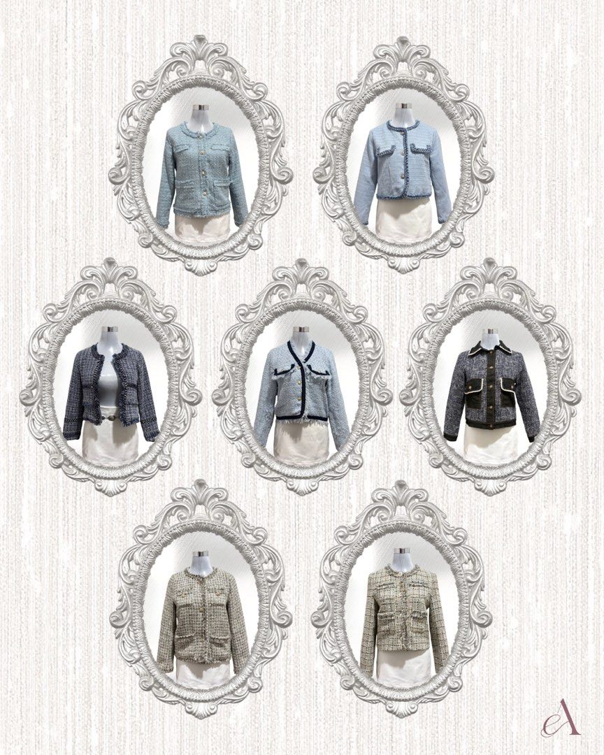 Quality Tweed Blazers (Category: Coats, Jackets and Outerwear) located in Manila. Submitted by amorelle.closet (Listing ID 1463207987, Image 1). Description: PART 2 ✨ Code: 009 - 010 -LOCK. Sold via FB page 011 - 012 - 013 - 014 - 015 - (Please read!) NEW MINERS: Please send your complete details before we acknowledge your comment. No order form = Your comment will be considered invalid. IMPORTANT REMINDERS FOR BUYERS: — Comment MINE + CODE | LOC