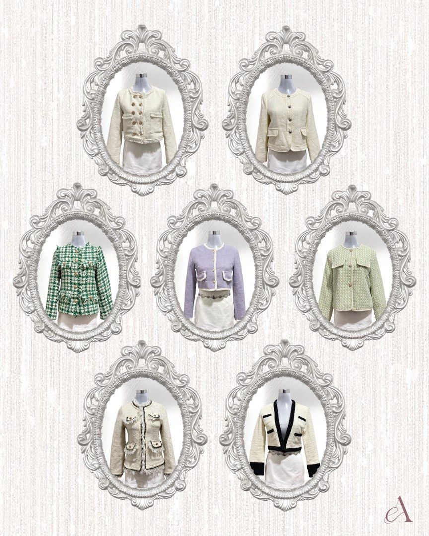 Quality Tweed Blazers (Category: Coats, Jackets and Outerwear) located in Manila. Submitted by amorelle.closet (Listing ID 1463208969, Image 1). Description: PART 3 ✨ Code: 007 - 016 - 017 - 018 - 019 - 020 - 021 - (Please read!) NEW MINERS: Please send your complete details before we acknowledge your comment. No order form = Your comment will be considered invalid. IMPORTANT REMINDERS FOR BUYERS: — Comment MINE + CODE | LOCK + CODE. — Code, Size