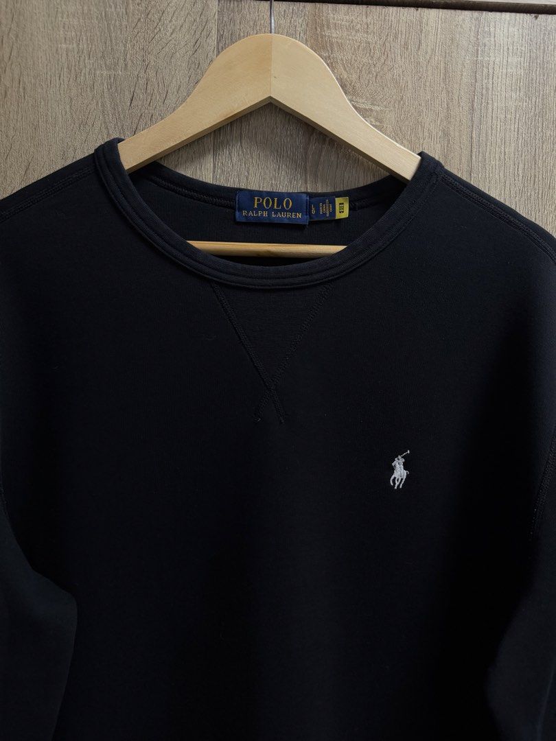 Ralph Lauren Crewneck Sweatshirt (Category: Coats, Jackets and Outerwear) located in Cavite. Submitted by PRIVATE.Selection (Listing ID 1463191289, Image 3). Description: Ralph Lauren Crewneck Sweatshirt Size L W- 23.5 L- 28 Good as New .