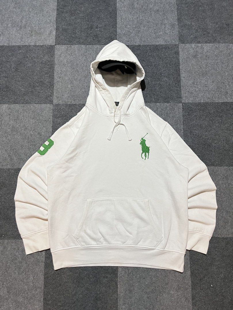 Ralph Lauren hoodie pullover big pony logo (Category: Hoodies) located in Naga. Submitted by kots_rojan (Listing ID 1463252632, Image 1). Description: in excellent condition size Xl 25*28.5 dimes no issue complete tags color rate 9.7/10 made in Ph .