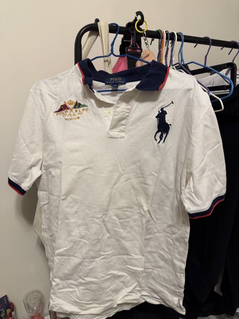 Ralph lauren polo shirt （分類：T-shirt、恤衫、有領衫）位於 Hong Kong。 由 sellingcoolstuff 提交（商品編號 1463135896，圖片 1）。簡介： Polo ralph lauren 童裝XL $80。