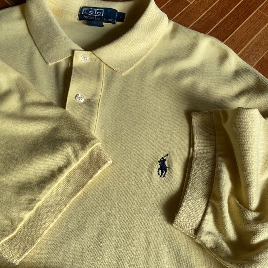 Ralph Lauren polo shirt (Category: Tshirts & Polo Shirts ) located in Dasmarinas. Submitted by andre_gonzales (Listing ID 1463212739, Image 3). Description: Large on tag best fit for xl-xxl Width: 24.5” Length: 31”.