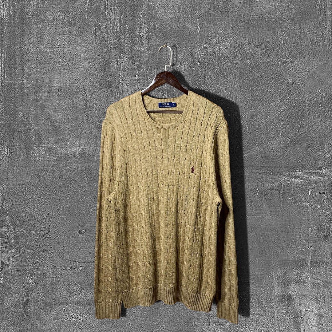 Ralph Lauren RL Cable Knit Pullover (Category: Formal Shirts) located in Quezon City. Submitted by donklasiko (Listing ID 1463121280, Image 1). Description: Condition: 9.5+/10 Pristine condition Issue: non Refer to the dimension 🤗 PM FOR MORE DETAILS NO RETURN, NO EXCHANGE & NO REFUND! ✅I ALSO ACCEPT TRADE/SWAP TO ANYTHING JUST DROP YOUR OFFER Please manage your expectations, this is a secondhand item. What you see is what you get 😊 💵MOP: GCAS