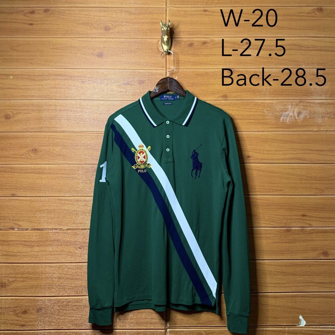 Ralph Lauren RL Crest Polo long sleeves (Category: Tshirts & Polo Shirts ) located in Quezon City. Submitted by donklasiko (Listing ID 1463126567, Image 2). Description: Condition: 9.5+/10 Pristine condition Issue: non Refer to the dimension 🤗 PM FOR MORE DETAILS NO RETURN, NO EXCHANGE & NO REFUND! ✅I ALSO ACCEPT TRADE/SWAP TO ANYTHING JUST DROP YOUR OFFER Please manage your expectations, this is a secondhand item. What you see is what you get �