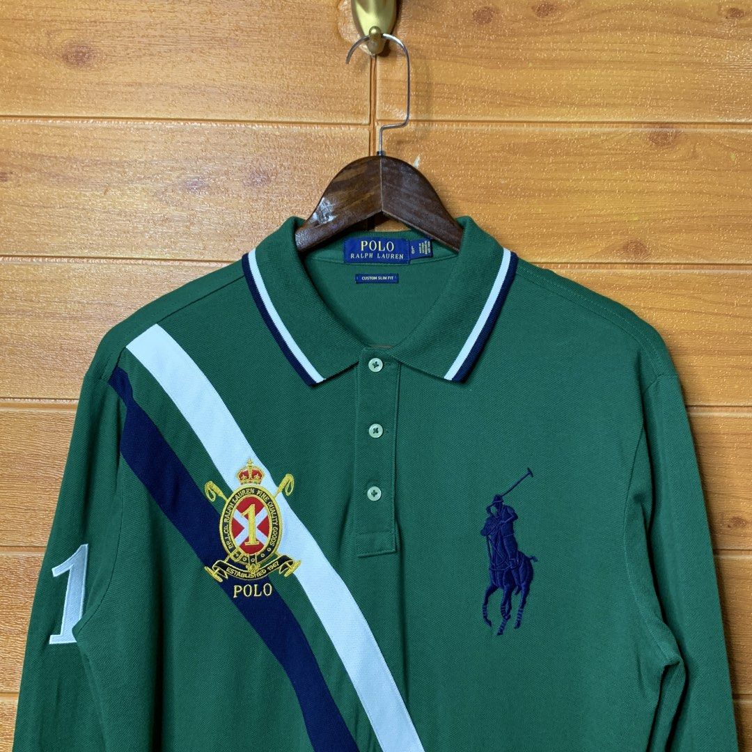 Ralph Lauren RL Crest Polo long sleeves (Category: Tshirts & Polo Shirts ) located in Quezon City. Submitted by donklasiko (Listing ID 1463126567, Image 3). Description: Condition: 9.5+/10 Pristine condition Issue: non Refer to the dimension 🤗 PM FOR MORE DETAILS NO RETURN, NO EXCHANGE & NO REFUND! ✅I ALSO ACCEPT TRADE/SWAP TO ANYTHING JUST DROP YOUR OFFER Please manage your expectations, this is a secondhand item. What you see is what you get �