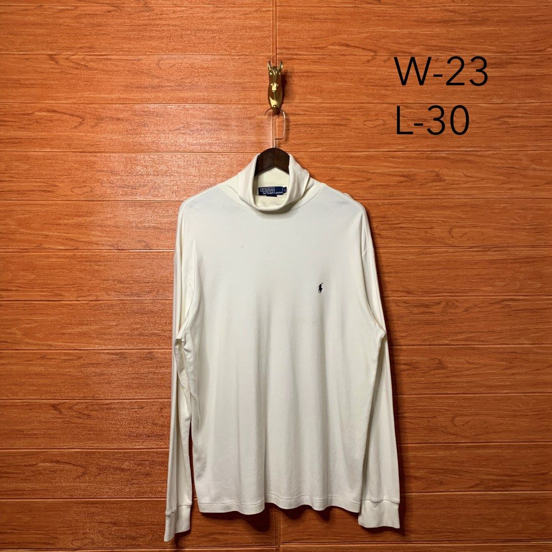 Ralph Lauren RL Turtle Neck Pullover (Category: Formal Shirts) located in Quezon City. Submitted by donklasiko (Listing ID 1463119354, Image 2). Description: Condition: 9.5+/10 Pristine condition Issue: non Refer to the dimension 🤗 PM FOR MORE DETAILS NO RETURN, NO EXCHANGE & NO REFUND! ✅I ALSO ACCEPT TRADE/SWAP TO ANYTHING JUST DROP YOUR OFFER Please manage your expectations, this is a secondhand item. What you see is what you get 😊 💵MOP: GCA