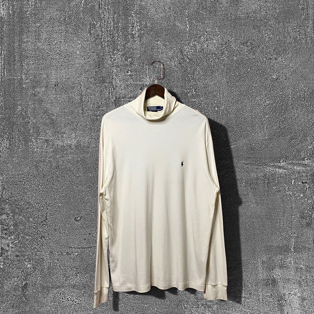 Ralph Lauren RL Turtle Neck Pullover (Category: Formal Shirts) located in Quezon City. Submitted by donklasiko (Listing ID 1463119354, Image 1). Description: Condition: 9.5+/10 Pristine condition Issue: non Refer to the dimension 🤗 PM FOR MORE DETAILS NO RETURN, NO EXCHANGE & NO REFUND! ✅I ALSO ACCEPT TRADE/SWAP TO ANYTHING JUST DROP YOUR OFFER Please manage your expectations, this is a secondhand item. What you see is what you get 😊 💵MOP: GCA