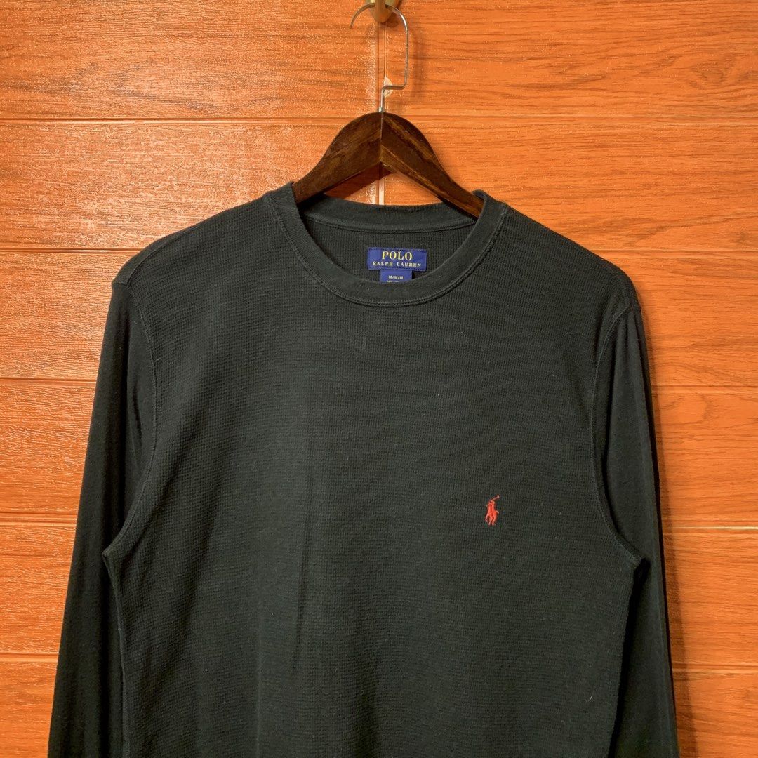 Ralph Lauren RL Waffle Knit Pullover (Category: Tshirts & Polo Shirts ) located in Quezon City. Submitted by donklasiko (Listing ID 1463121954, Image 3). Description: Condition: 9.5+/10 Pristine condition Issue: non Refer to the dimension 🤗 PM FOR MORE DETAILS NO RETURN, NO EXCHANGE & NO REFUND! ✅I ALSO ACCEPT TRADE/SWAP TO ANYTHING JUST DROP YOUR OFFER Please manage your expectations, this is a secondhand item. What you see is what you get 😊 �