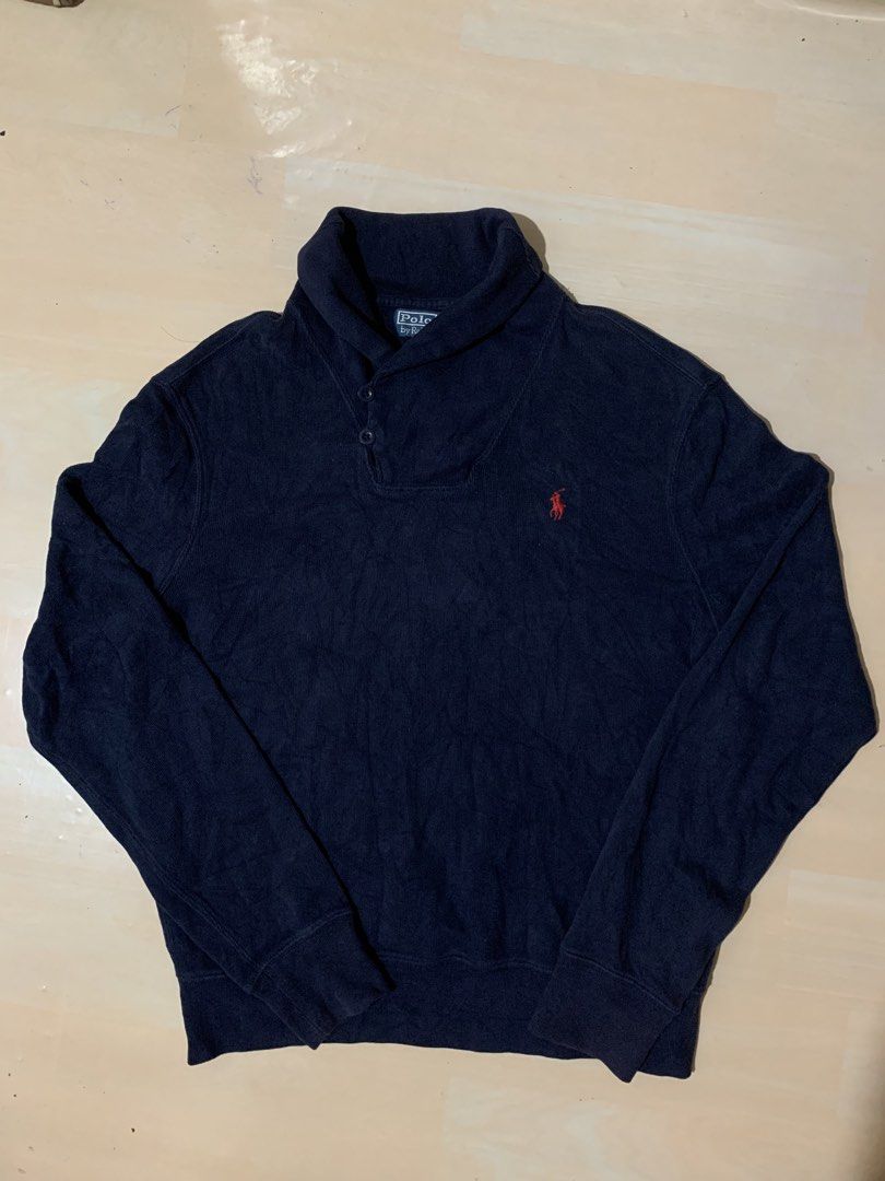 Ralph Lauren Shawl Sweater Size Mdeiun (Category: Luxury Apparel) located in Zamboanga. Submitted by totsthrifted (Listing ID 1463292985, Image 1). Description: EXCELLENT CONDITION NO ISSUE SIZE: MEDIUM DIMES: See the last 2pic 1,300 or best offer Pm📩.