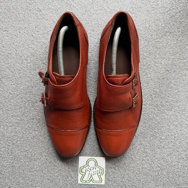 RANDOM DOUBLE MONK STRAP SHOE BROWN (Category: Casual Shoes) located in Cagayan de Oro. Submitted by huntbytrickjam.v2 (Listing ID 1463280848, Image 2). Description: RANDOM DOUBLE MONK STRAP SHOE BROWN US 8 / EURO 41 / CM 26 EXCELLENT Pair Only Minor Drags M - 1499.