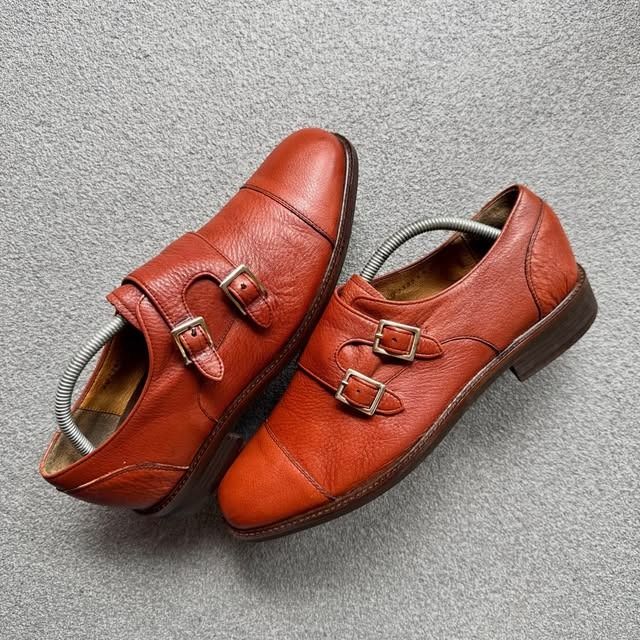 RANDOM DOUBLE MONK STRAP SHOE BROWN (Category: Casual Shoes) located in Cagayan de Oro. Submitted by huntbytrickjam.v2 (Listing ID 1463280848, Image 1). Description: RANDOM DOUBLE MONK STRAP SHOE BROWN US 8 / EURO 41 / CM 26 EXCELLENT Pair Only Minor Drags M - 1499.