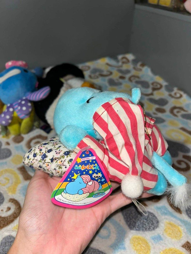 Rare Moomin Oyasumu Hero Sleeping Plush (Category: Plushies & Soft Toys) located in Batangas. Submitted by kamemochi (Listing ID 1463166485, Image 2). Description: .