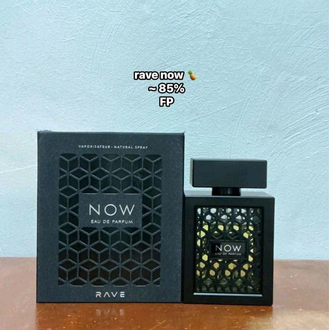 Rave Now EDP (Category: Fragrance & Deodorants) located in Binmaley. Submitted by dreijohaus2026est (Listing ID 1463123268, Image 1). Description: P1/P2.