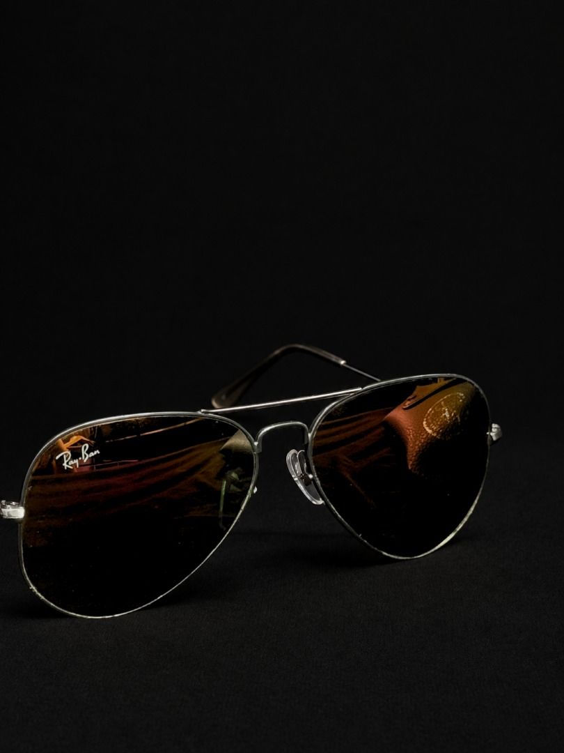 Ray-Ban Aviator Sunglasses (Category: Sunglasses & Eyewear) located in Caloocan City. Submitted by grandbear.ee4db0 (Listing ID 1463209764, Image 2). Description: RAY-BAN AVIATOR RB3025 ₱3,500 | Negotiable | Open for offers Specifications: • Model: RB3025 Aviator • Style: Aviator / Pilot • Frame: Metal • Lens: Brown / Dark Gradient • Bridge: Double Bridge • Nose Pads: Adjustable • Size: 58–14 mm • Temple Length: 135 mm • Gender: Unisex • Style: C