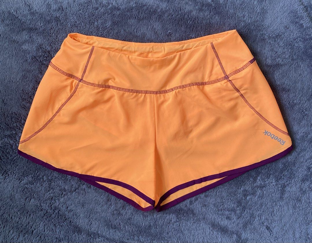 Rebook Running Short (Category: Activewear) located in Cebu City. Submitted by markvoid (Listing ID 1463253168, Image 1). Description: Rebook Running Short >Excellent Condition >Like New >No Flaws >Color Rate: 10/10 >Color May Vary Due To Light >Width: 25-30 (stretchable waistline) >length: 10 >Size: Extra Small >Price+SF >MOP: Gcash/Bank Transfer >Shipping: J&T Mandaue City.