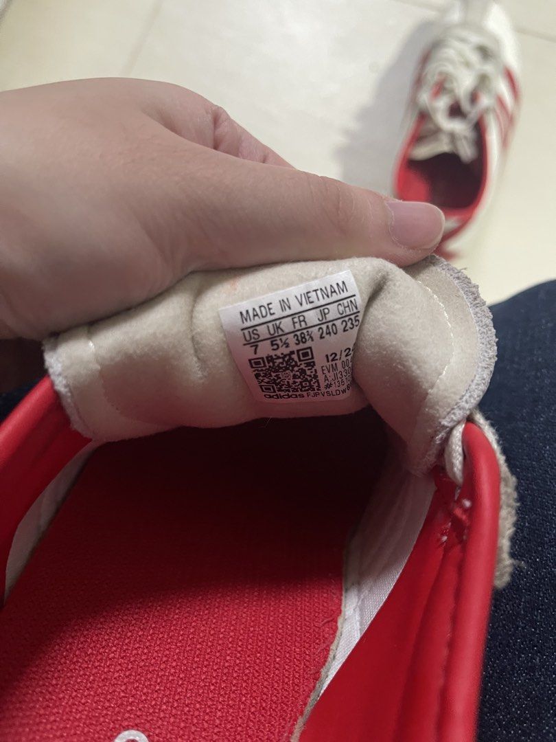 red and white adidas taekwondo (Category: Sneakers) located in Muntinlupa City. Submitted by mcdyn (Listing ID 1463265158, Image 2). Description: .