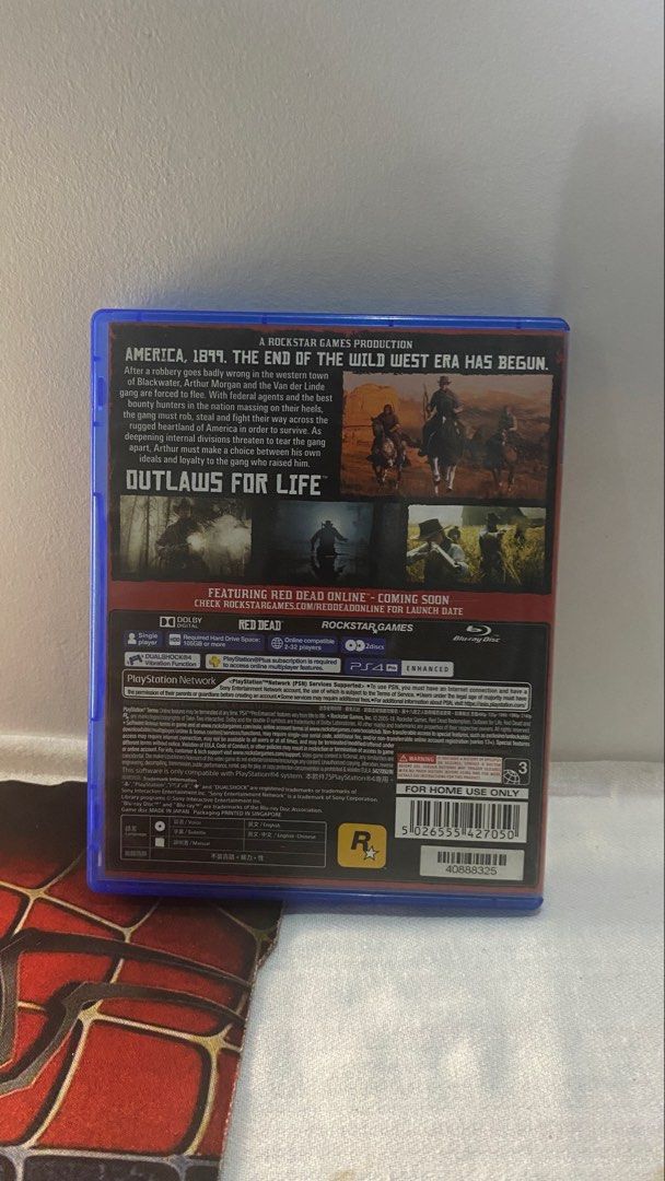Red Dead Redemption 2 (Category: PlayStation) located in Manila. Submitted by kinn09_ (Listing ID 1463260498, Image 2). Description: .
