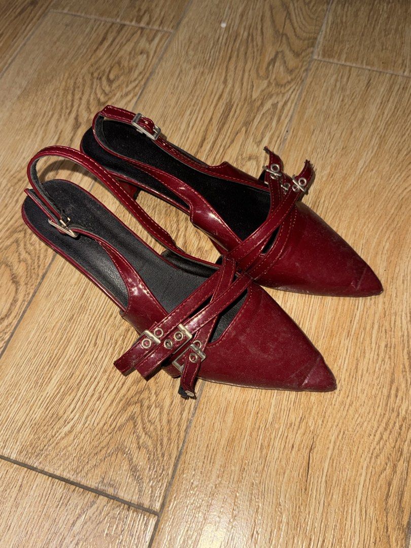 Red Kitten Heels (Category: Heels) located in Manila. Submitted by shaineee (Listing ID 1463250075, Image 3). Description: - size 38 .