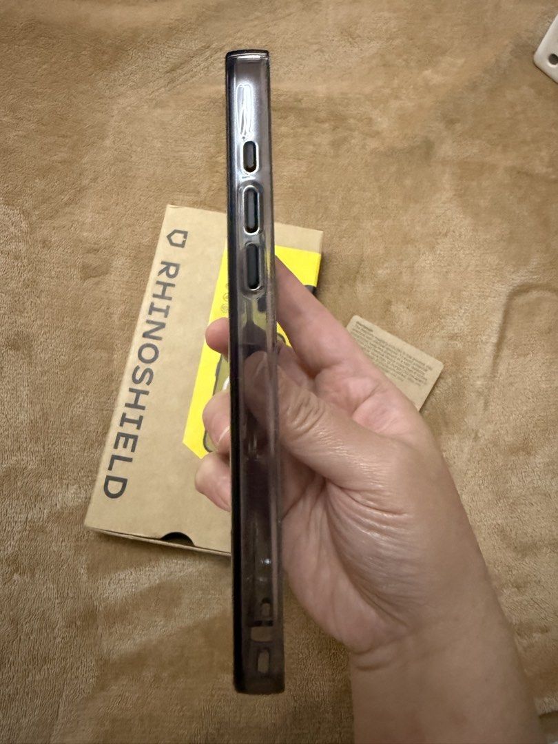 Rhinoshield 16 pro max (Category: Cases & Sleeves) located in Angeles City. Submitted by msskyve (Listing ID 1463119924, Image 3). Description: Pre-loved but still in good condition. 😊 ✨ Still usable and clean ✨ No major damage ✨ Selling because no longer needed.