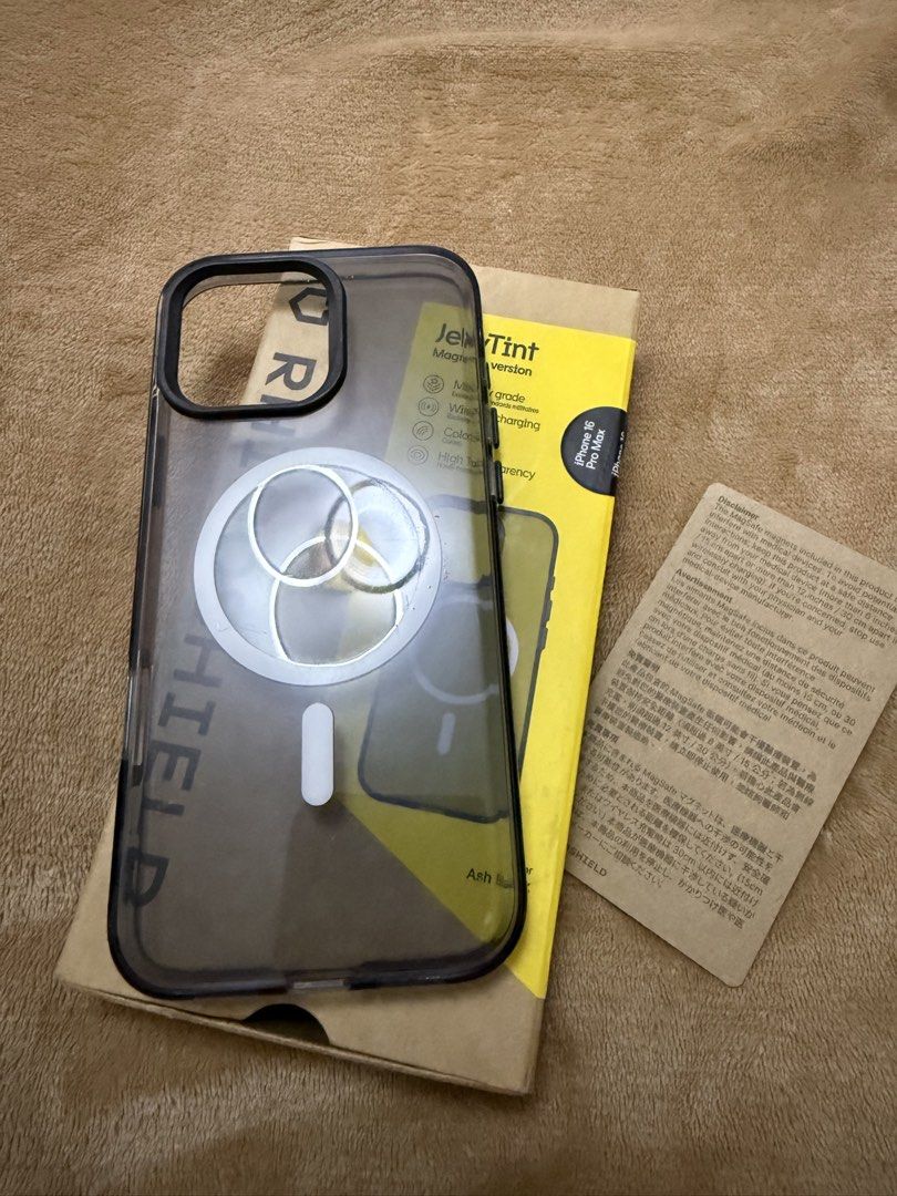 Rhinoshield 16 pro max (Category: Cases & Sleeves) located in Angeles City. Submitted by msskyve (Listing ID 1463119924, Image 2). Description: Pre-loved but still in good condition. 😊 ✨ Still usable and clean ✨ No major damage ✨ Selling because no longer needed.