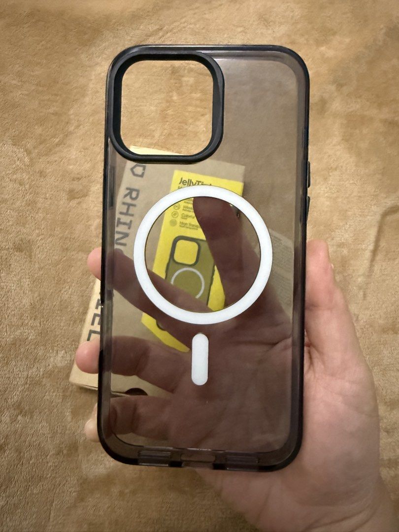 Rhinoshield 16 pro max (Category: Cases & Sleeves) located in Angeles City. Submitted by msskyve (Listing ID 1463119924, Image 1). Description: Pre-loved but still in good condition. 😊 ✨ Still usable and clean ✨ No major damage ✨ Selling because no longer needed.