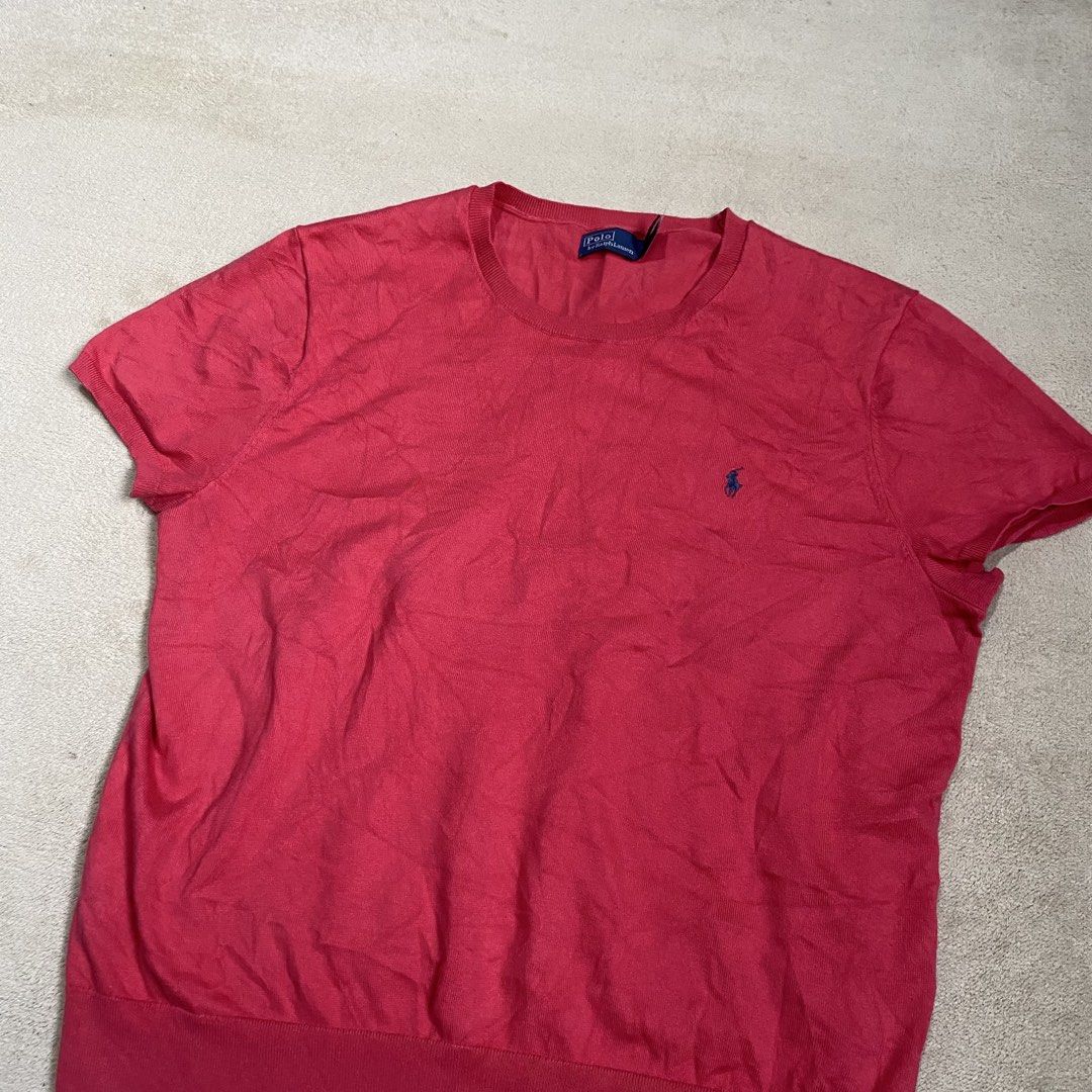 RL Knit Tops Womens (Category: Blouses) located in Polomolok. Submitted by larnel27 (Listing ID 1463215180, Image 2). Description: - Size large - Dimension:20x23 ~ Hem 16 - Color rate 9.5 - No flaws.