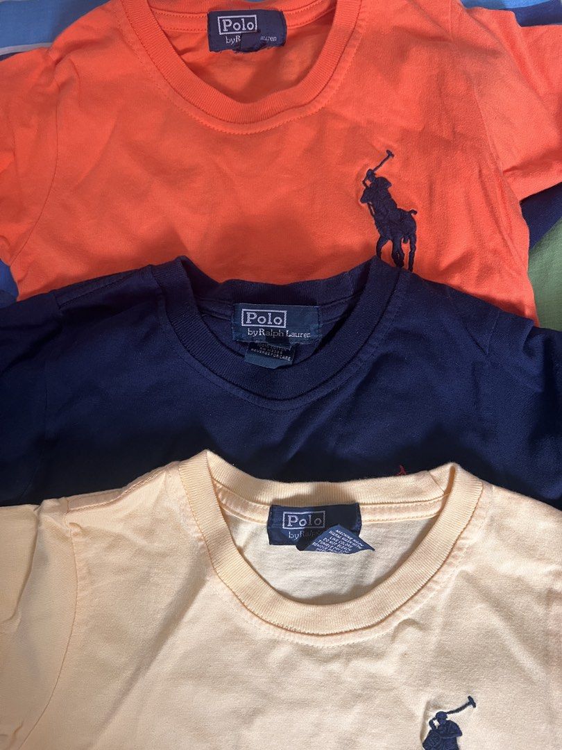 Rl shirt per pc (Category: Babies & Kids Fashion) located in Manila. Submitted by jhennie05 (Listing ID 1463184019, Image 1). Description: Rl shirt and H&m long sleeves Best fit 2-3 years old RL Best fit 2-4 years old h&m 300 each or take all 2500 Location cainta tizal .