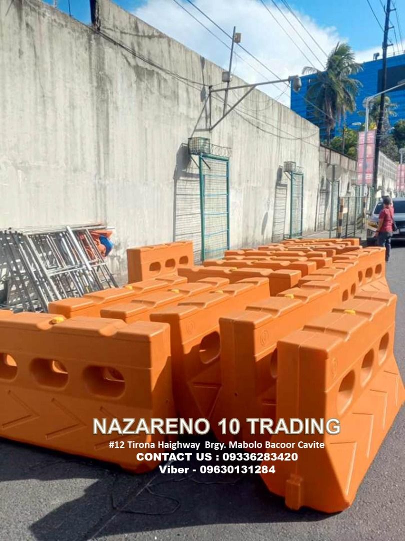 ROAD PLASTIC BARRIER BRB 3 (Category: Looking For) located in Bacoor. Submitted by kajezame.2021 (Listing ID 1463131132, Image 1). Description: ROAD PLASTIC BARRIER BRB 3 For More Details and Discount Contact Ms. Karen NAZARENO 10 TRADING 0963 0131 284 0933 6283 420 0956 7028 557 0933 8559 510 Landline: Look for Ms. Karen (046 ) 416 3920 Also available: • Traffic cone • Parking Block stopper • Hooded trash bin • Road Plastic Barrier • Spill boom 