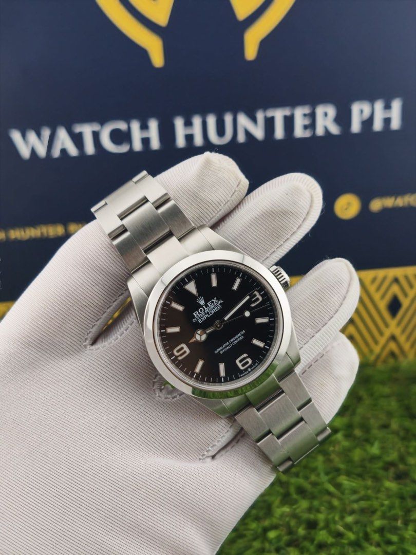 Rolex Explorer 1 Mark 3 (Category: Luxury Watches) located in Muntinlupa City. Submitted by noeyslittlecloset (Listing ID 1463179150, Image 1). Description: Rolex Explorer 1 Mark 3 Reference 224270 Complete set 2023 40mm Php 528k.