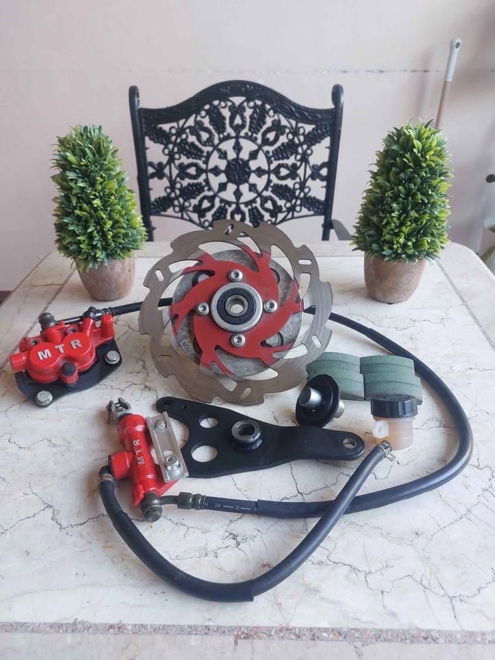 Rouser NS 150 rear brake conversion kit (plug and play) (Category: Other Motorcycles Parts and Accessories) located in Caloocan City. Submitted by sanusedbutgoodthings (Listing ID 1463270100, Image 1). Description: Rouser NS 150 rear brake conversion kit need lang tabasan yung spacer and baka need na palitan bearing rfs. nagconvert ng sniper mags loc. Bataan may bawas sa sure buyer Can Ship or meet up!!.