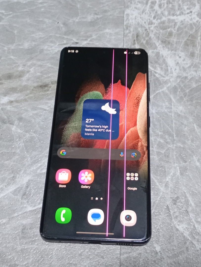 S21 ULTRA 256/12 (Category: Samsung) located in Manila. Submitted by brentmadri57135 (Listing ID 1463128281, Image 3). Description: 📱 Samsung Galaxy S21 Ultra 5G — 12GB/256GB 💰 ₱8,500 — NEGOTIABLE 💸 RFS: Need Cash for school tuition 📌 Specifications Model: Samsung Galaxy S21 Ultra 5G RAM: 12GB Storage: 256GB Display: 6.8" Dynamic AMOLED 2X Resolution: 3200 × 1440 (WQHD+) Refresh Rate: 120Hz Processor: Exynos 2100 / Snapdragon 888 Main Camera: