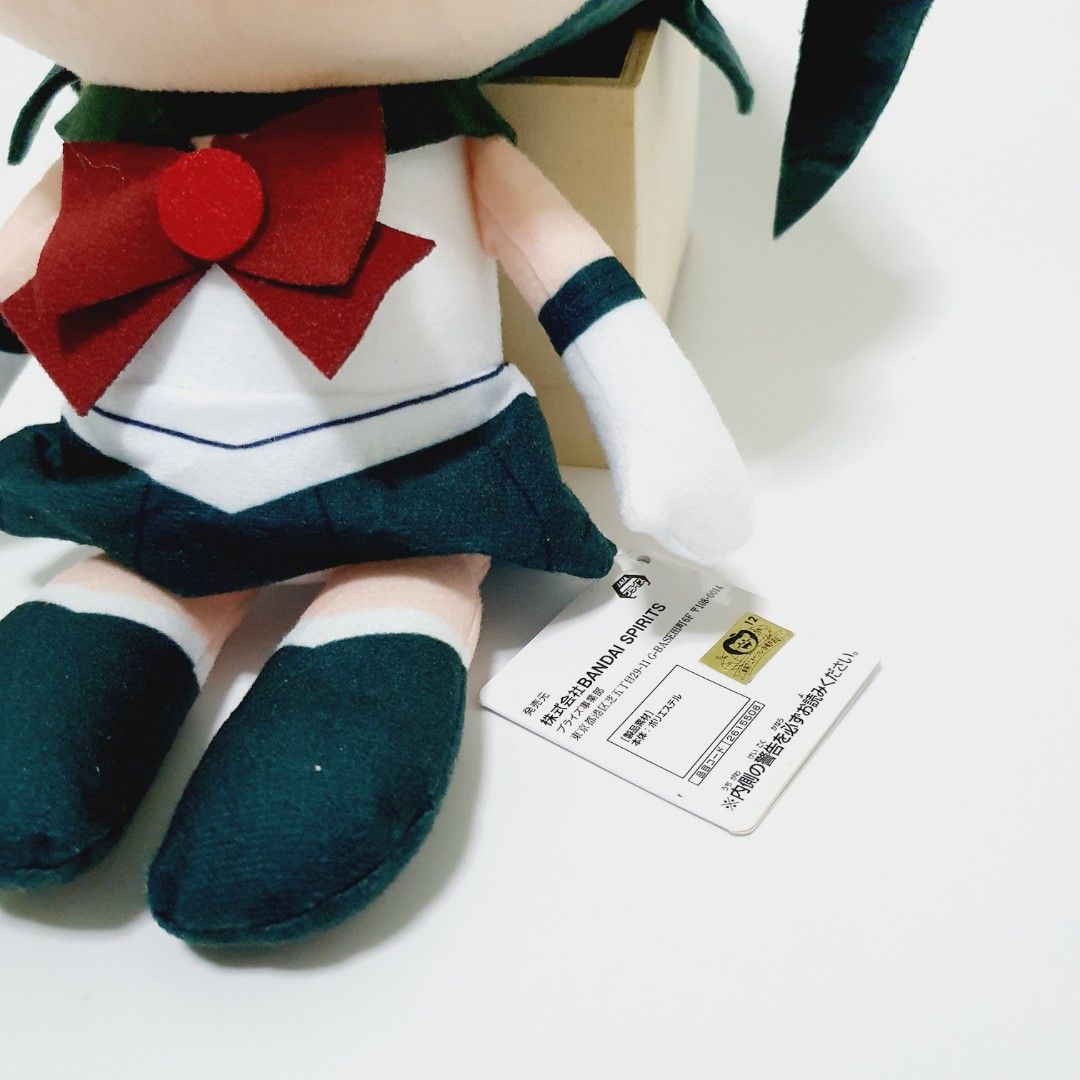 Sailor Moon Big Plush Doll Sailor Pluto (Category: Plushies & Soft Toys) located in Taytay. Submitted by kyo.mono (Listing ID 1463173073, Image 2). Description: 💟Follow us on IG: kyo.mono for faster replies TikTok: kyo.mono_ for videos and review Brand new with paper tag Auth from Japan Actual photo posted Approx. 18".