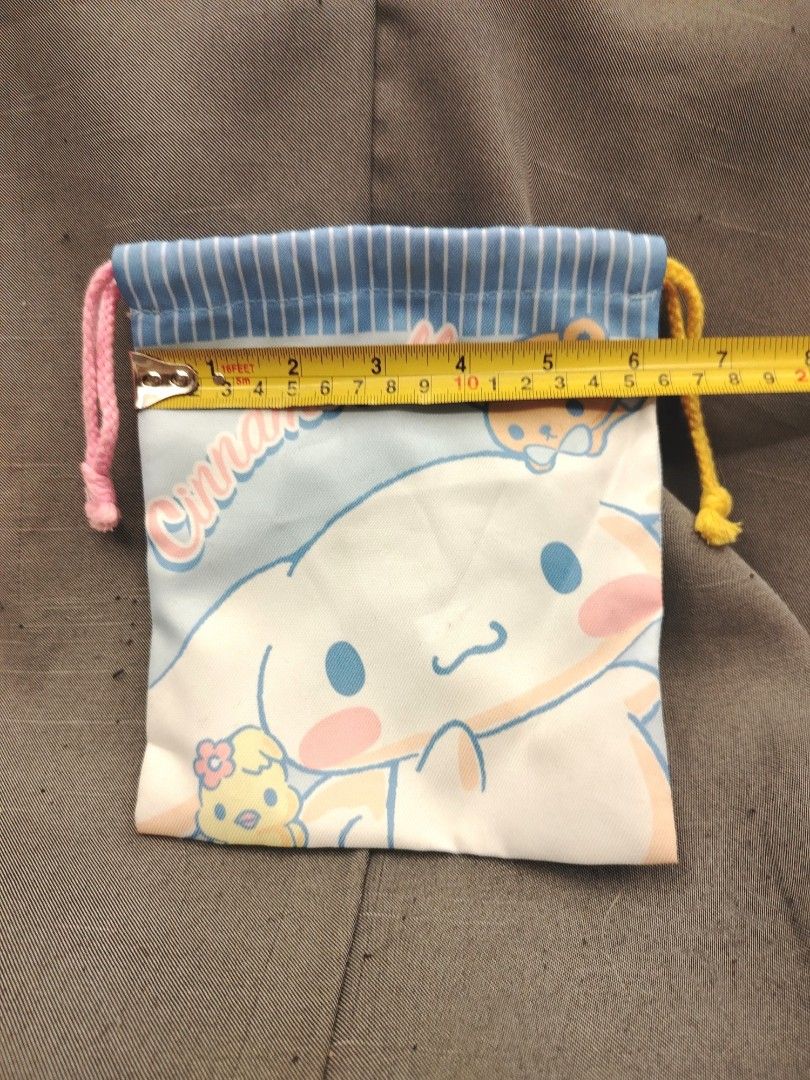 Sanrio Cinnamoroll Pastel Drawstring Pouch (Category: Purses & Pouches) located in San Fernando. Submitted by jpmarketplace2023 (Listing ID 1463257063, Image 3). Description: 💚 All items are authentic from Japan. 💛 MOP: GCash (❌️ GCash Protect) 🩵 MOD: LBC only (❌️ S. Checkout, COD, COP) 💙 Meet-up: Vista Mall, San Fernando, Pampanga 💜 All items are on-hand. 🧡 First to pay gets the item first. ❤️ Breakable items are packed with care and cauti