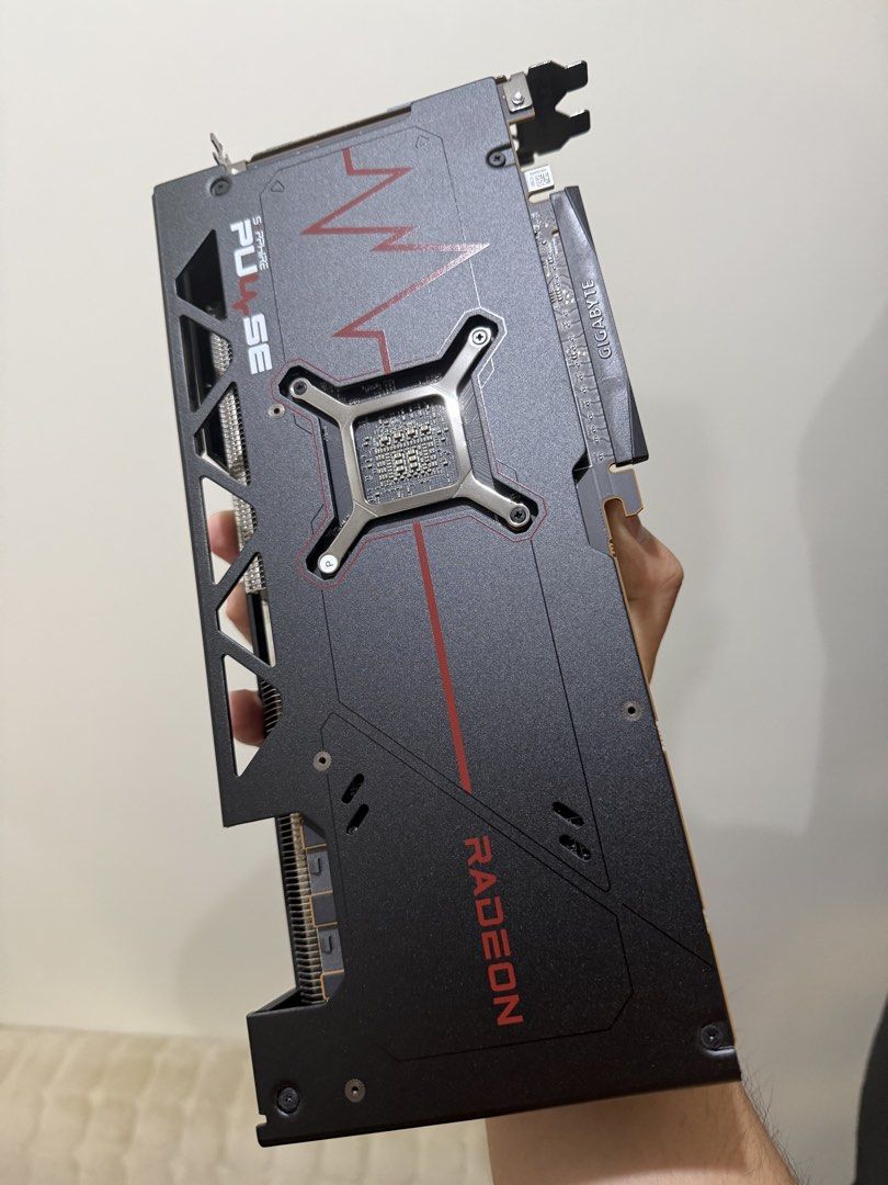 Sapphire Pulse AMD Radeon RX 7800 XT Graphics Card (Category: Computer Parts) located in Pasig City. Submitted by fgkhobbyshop (Listing ID 1463265367, Image 2). Description: Sapphire Pulse AMD Radeon RX 7800 XT Graphics Card.
