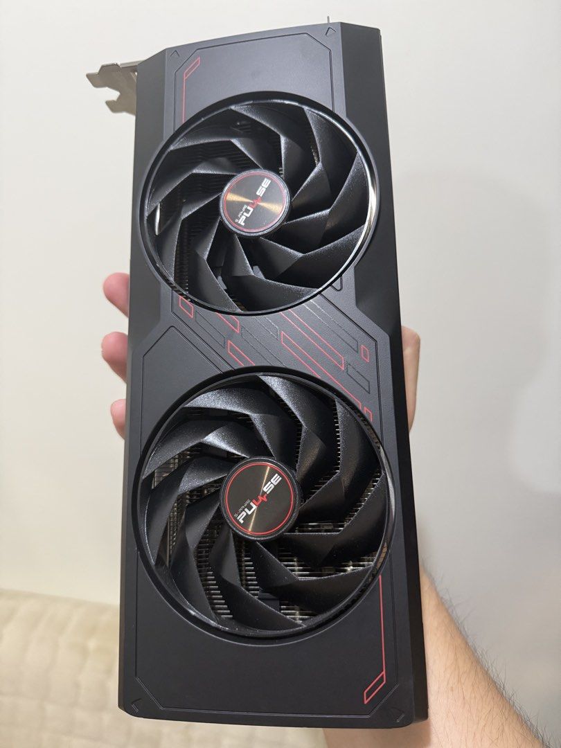 Sapphire Pulse AMD Radeon RX 7800 XT Graphics Card (Category: Computer Parts) located in Pasig City. Submitted by fgkhobbyshop (Listing ID 1463265367, Image 1). Description: Sapphire Pulse AMD Radeon RX 7800 XT Graphics Card.
