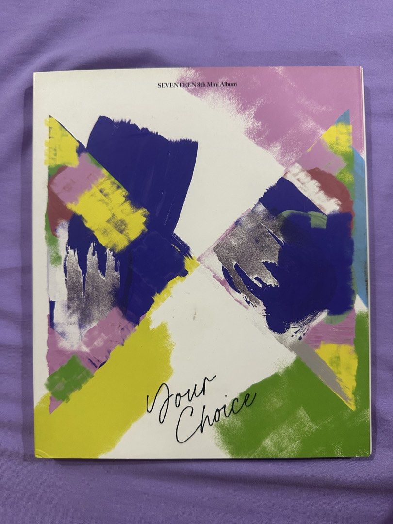 SEVENTEEN 8th Mini Album Your Choice (Category: CDs & DVDs) located in Quezon City. Submitted by renzo__01 (Listing ID 1463131898, Image 1). Description: - SEVENTEEN 8th Mini Album - Album Title: 'Your Choice' - Cover Design: Colorful abstract art - Ideal for SEVENTEEN fans (Carats).