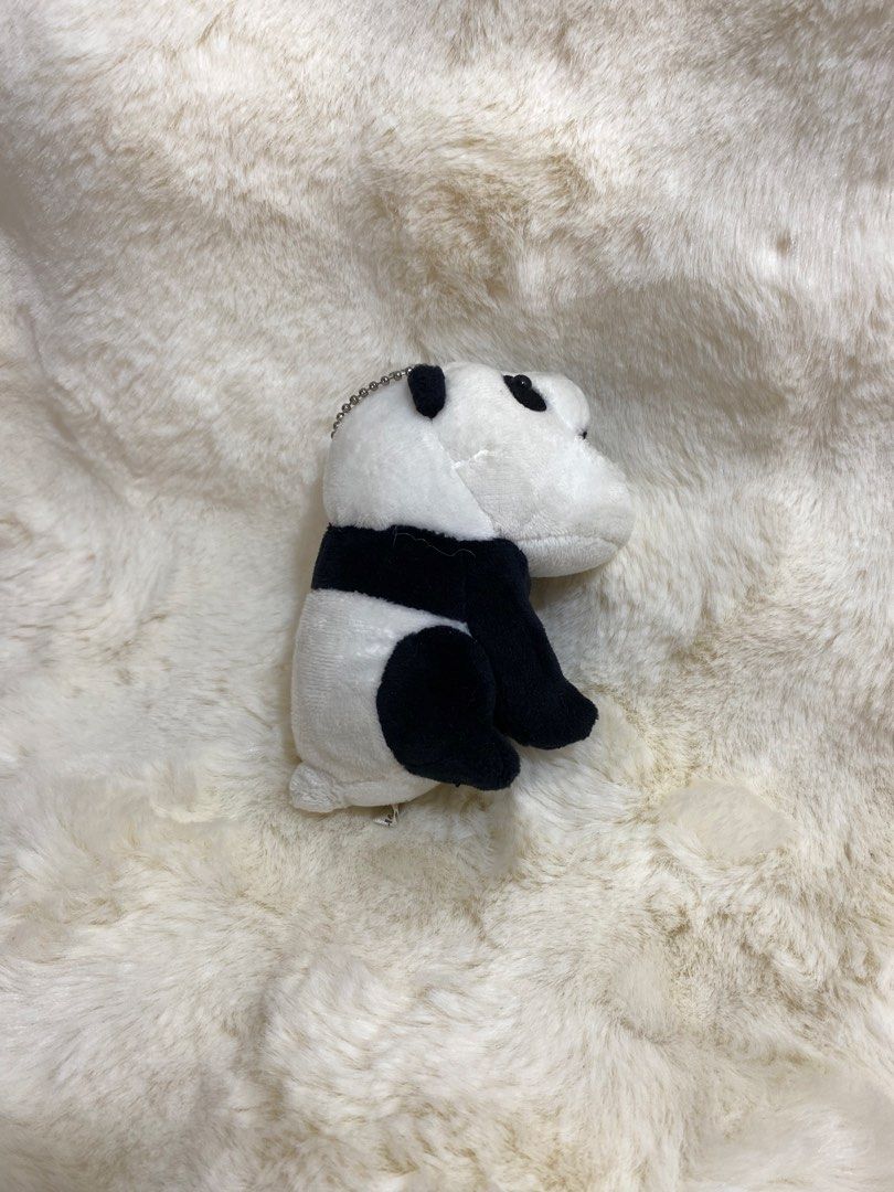 Shakurel Panda plush charm keychain (Category: Plushies & Soft Toys) located in Kalibo. Submitted by ollie_stuffshop (Listing ID 1463293215, Image 2). Description: Before you send your inquiries: ❗️Last Price is already posted ❗️Manage your expectations, WYSIWYG ❗️May need washing ❗️Dropoff is every Wednesday & Sunday .