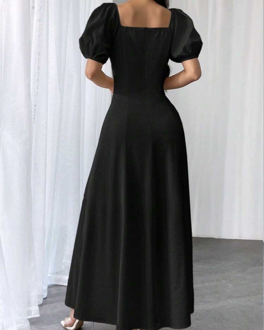 SHEIN black maxi skirt (Category: Dresses) located in Valenzuela. Submitted by julijulyxoxo (Listing ID 1463236115, Image 2). Description: where to find me: Facebook: Julianne Leigh (post is already up) Instagram: shop.loveandrelove (might post updates/items here too) MOP: maribank, gcash, maya MOD: J&T Express Item is unwashed. Please wash immediately before wearing!.