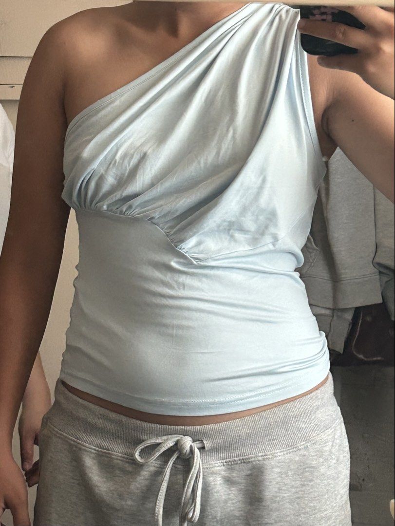 shein one sided top (Category: Others Tops) located in Dumalinao. Submitted by yowna_declutters (Listing ID 1462365068, Image 3). Description: — loc: pagadian city payment first.