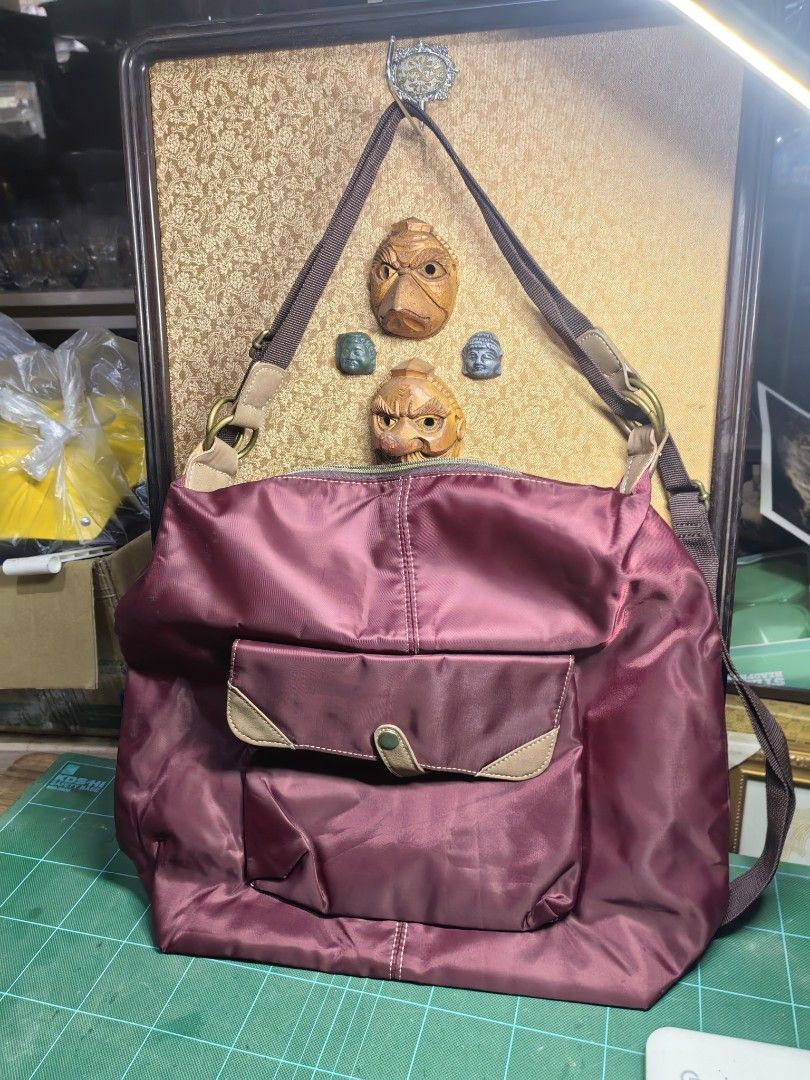 Shoulder Bag (Category: Shoulder Bags) located in Cebu City. Submitted by dudes_villanueva (Listing ID 1463138951, Image 1). Description: Backpack / Shoulder Bag In excellent condition Size: L12in x W4.5in x H12.5in.