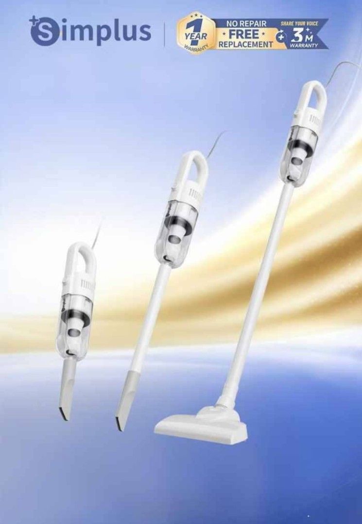 Simplus Vacuum Cleaner (Category: Vacuum Cleaner & Housekeeping) located in Quezon City. Submitted by joewack (Listing ID 1463156388, Image 1). Description: Simplus Vacuum Cleaner brand new loc Project 8 Q.C. shipping Lalamove Grab LBC cod/gcash/maya.