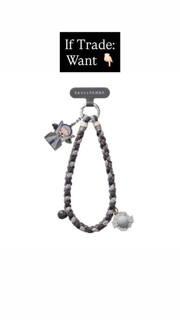 Skullpanda Where Time Dwells Phone Lanyard (Category: Character Goods) located in Caloocan City. Submitted by zel.bentables (Listing ID 1463173289, Image 3). Description: WTS WTT ✅ Used once only ✅ 600 srp only Rfs: not prio.