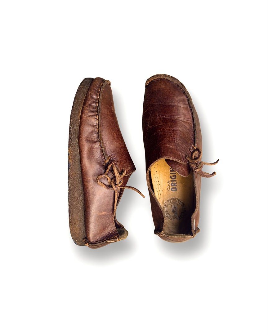 Slides (Category: Casual Shoes) located in Davao. Submitted by kelsocool (Listing ID 1463257340, Image 3). Description: CLARKS ORIGINAL LUGGER (Asymmetrical side-lace moccasin) size: uk8 | cn260 | fits 9us / 42eur.