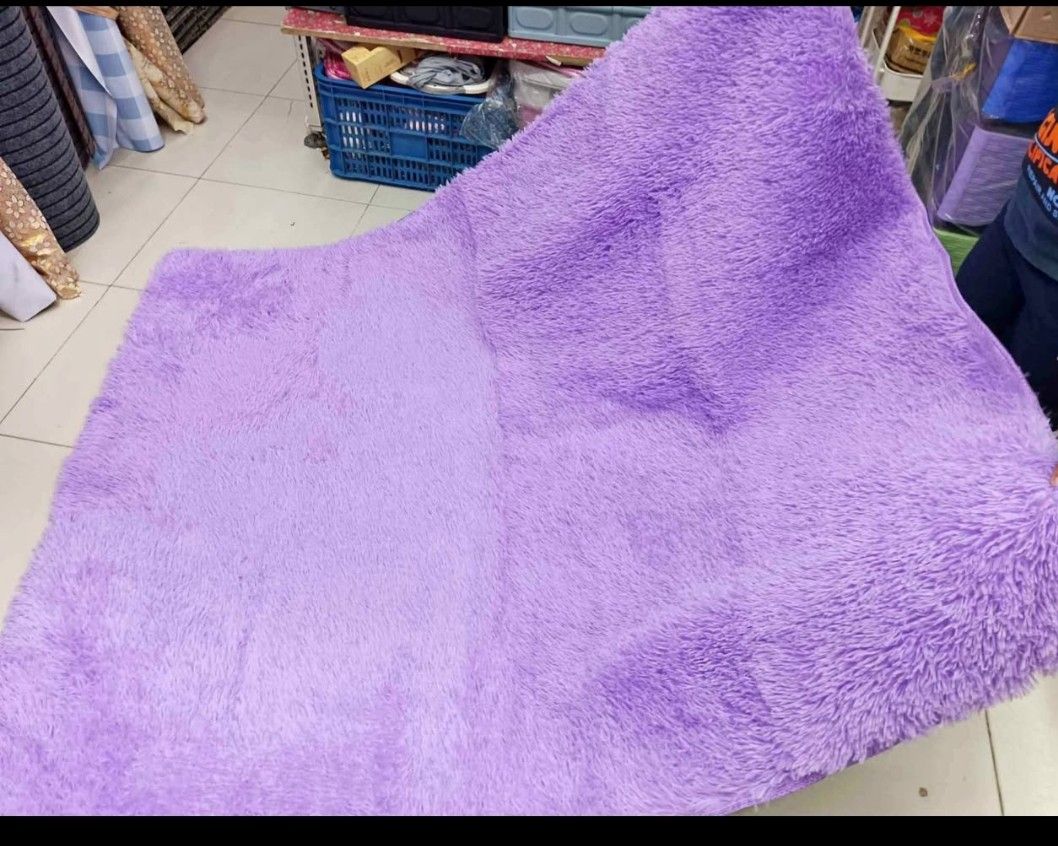 Soft Fluppy Carpet (Category: Carpets, Mats & Flooring) located in Caloocan City. Submitted by swiftflower_802790 (Listing ID 1463159554, Image 1). Description: ▪️Fluffy and 3D Carpet Sizes & Price 120x80cm 2.5 x 4 ft P600.00 150x180cm 5 x 6 ft P1100.00 160x230cm 5.5 x 7x5 ft P1500.00.