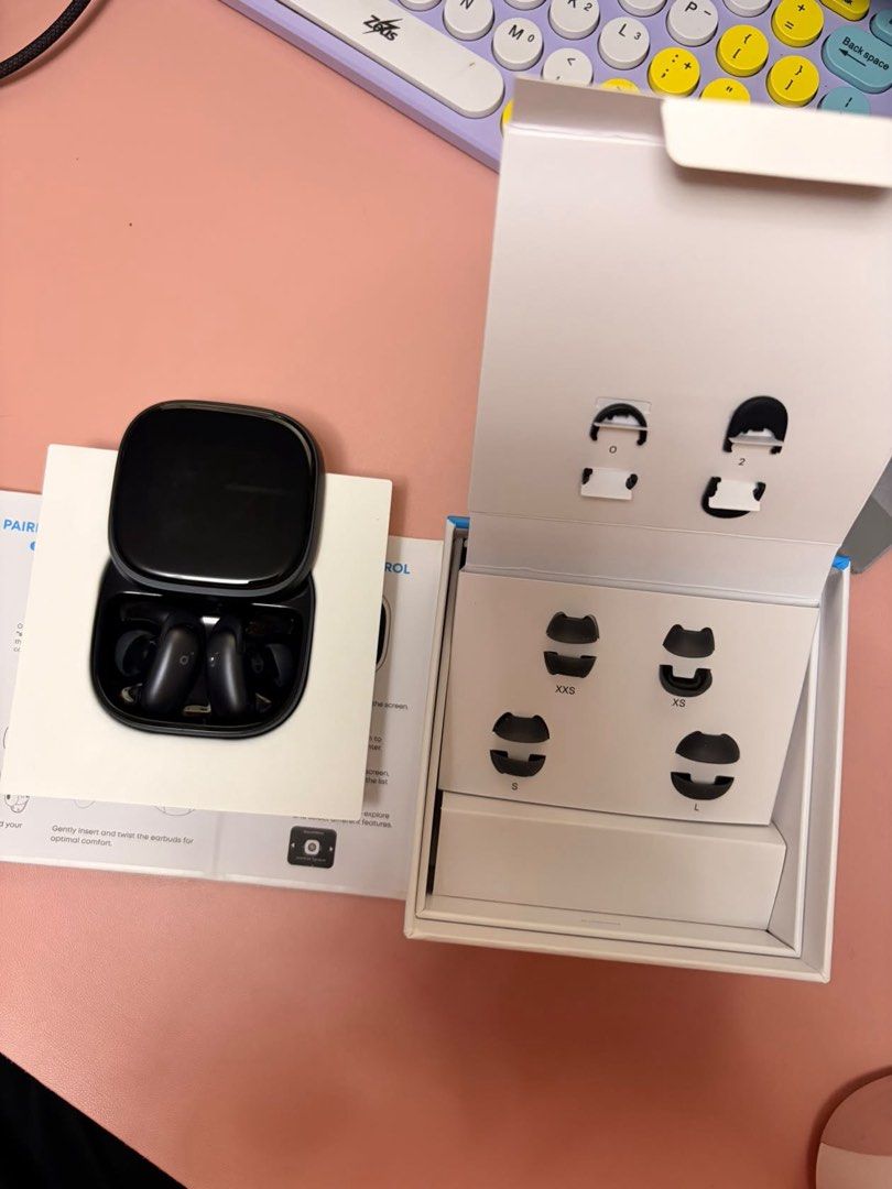 Soundcore Liberty 5 Pro Max AI Note-Taking Earbuds (Category: Earphones) located in Manila. Submitted by sauceh03-32601 (Listing ID 1463321349, Image 2). Description: FOR SALE! Soundcore Liberty 5 Pro max wireless earbuds (Bnew) Selling for only 8,000 PhP (13,000 SRP) - With box - Extra buds - Warranty Manila Area.